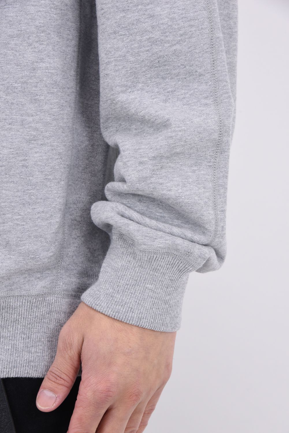 【国内正規品】【STANDARD FIT】 MIDWEIGHT TERRY CREWNECK / ミッドウェイト クルーネックスウェット (ヘザーグレー)