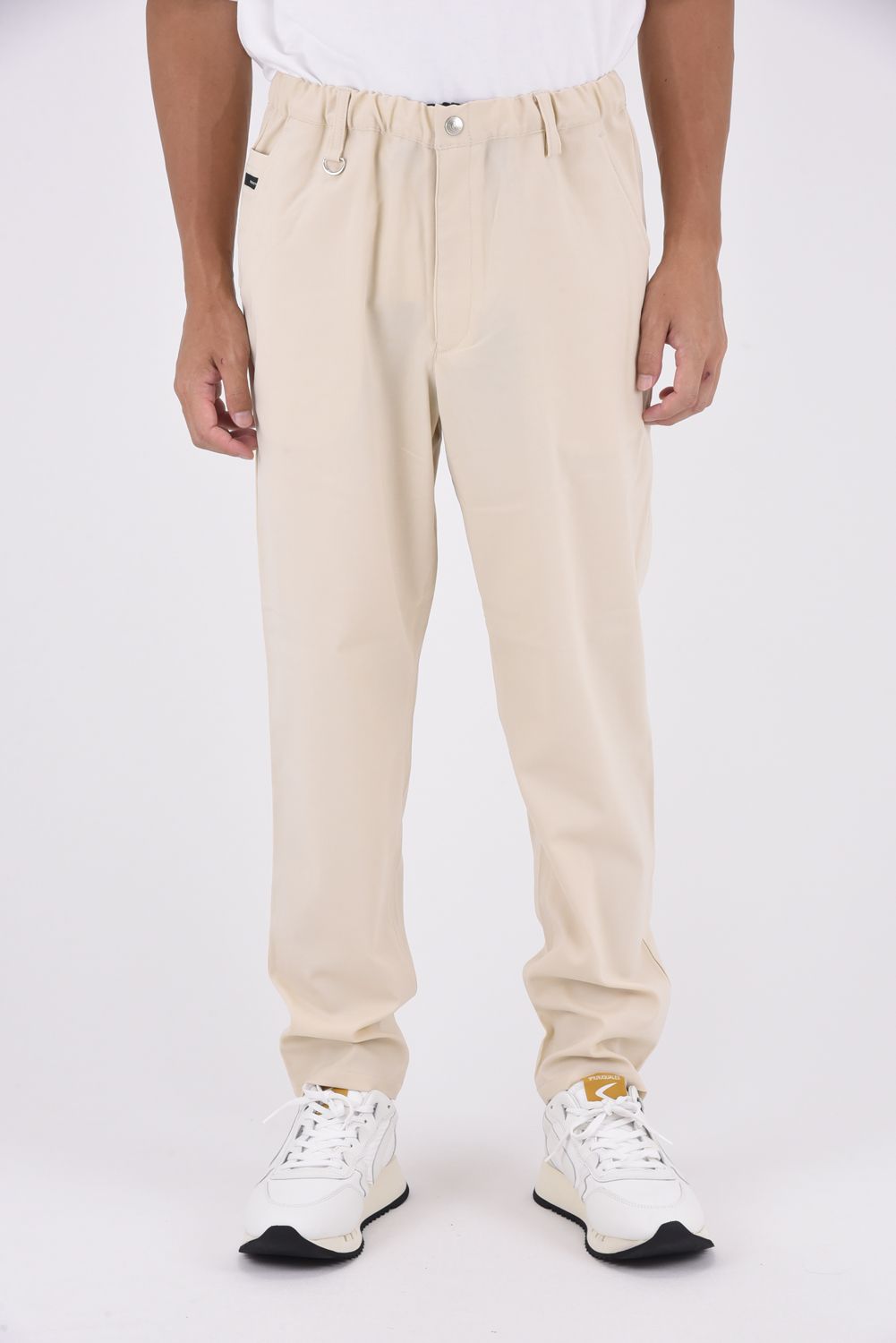 RESOUND CLOTHING ライトベージュパンツ RESOUND CLOTHING - PAT WIDE EASY PANTS / ワイドテーパード