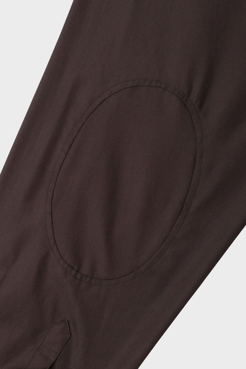 ELBOW PATCH DETAIL SHIRT / エルボー パッチ ディティールシャツ (ブラウン)