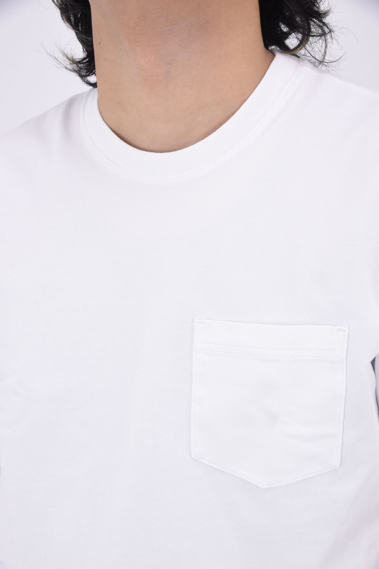 【国内正規品】 【STANDARD FIT】 MIDWEIGHT JERSEY POCKET T-SHIRT / ミッドウェイト ジャージ スタンダード ポケット 半袖Tシャツ ホワイト