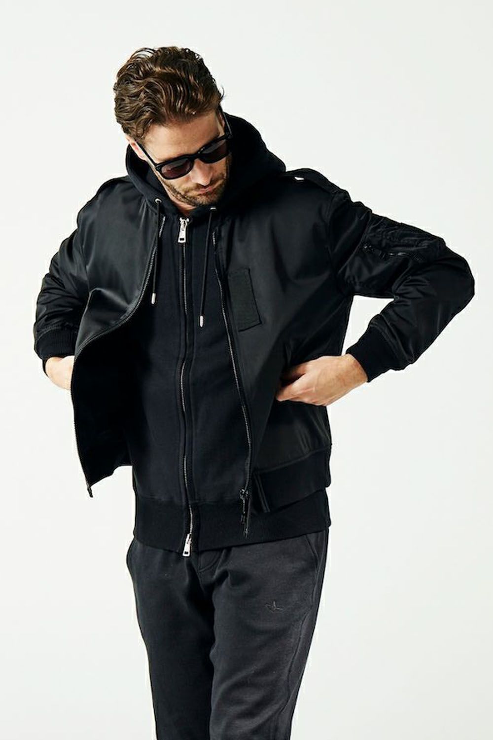 【BLACK MILITARY Vol.21】 FIRST L-2B FLIGHT JACKET / BLACK (3月~4月頃入荷予定) ※オーダー締切 1/24 (水)11:59迄