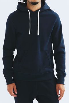 【国内正規品】 MIDWEIGHT TERRY PULLOVER HOODIE / ミッドウェイト プルオーバーフーディー ネイビー