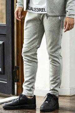 PIPING LINE PANTS / パイピングライン パンツ グレー