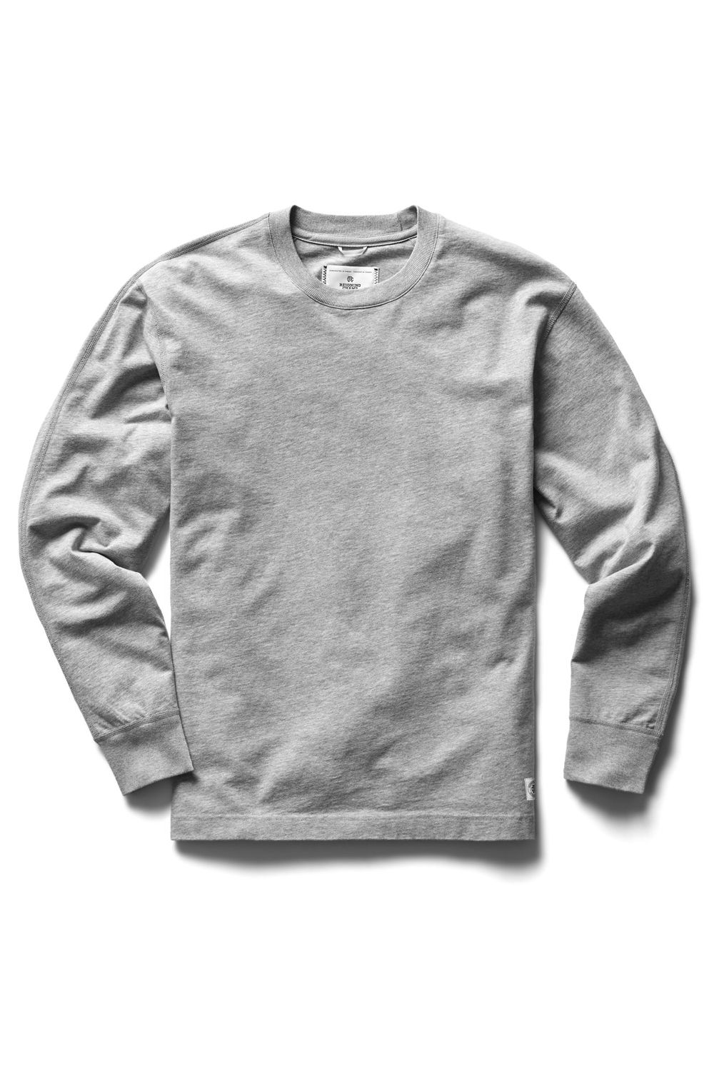 【国内正規品】 MIDWEIGHT JERSEY LONG SLEEVE / ミッドウェイト ジャージ 長袖Tシャツ ヘザーグレー