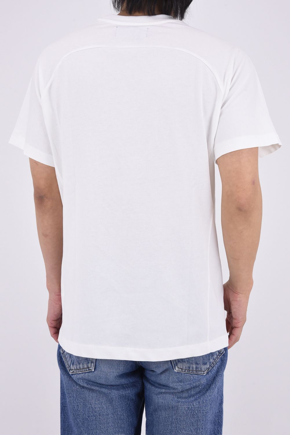 【26SS】 NAME PATCH T-SHIRT / ブランドロゴネームパッチ Tシャツ (ホワイト)