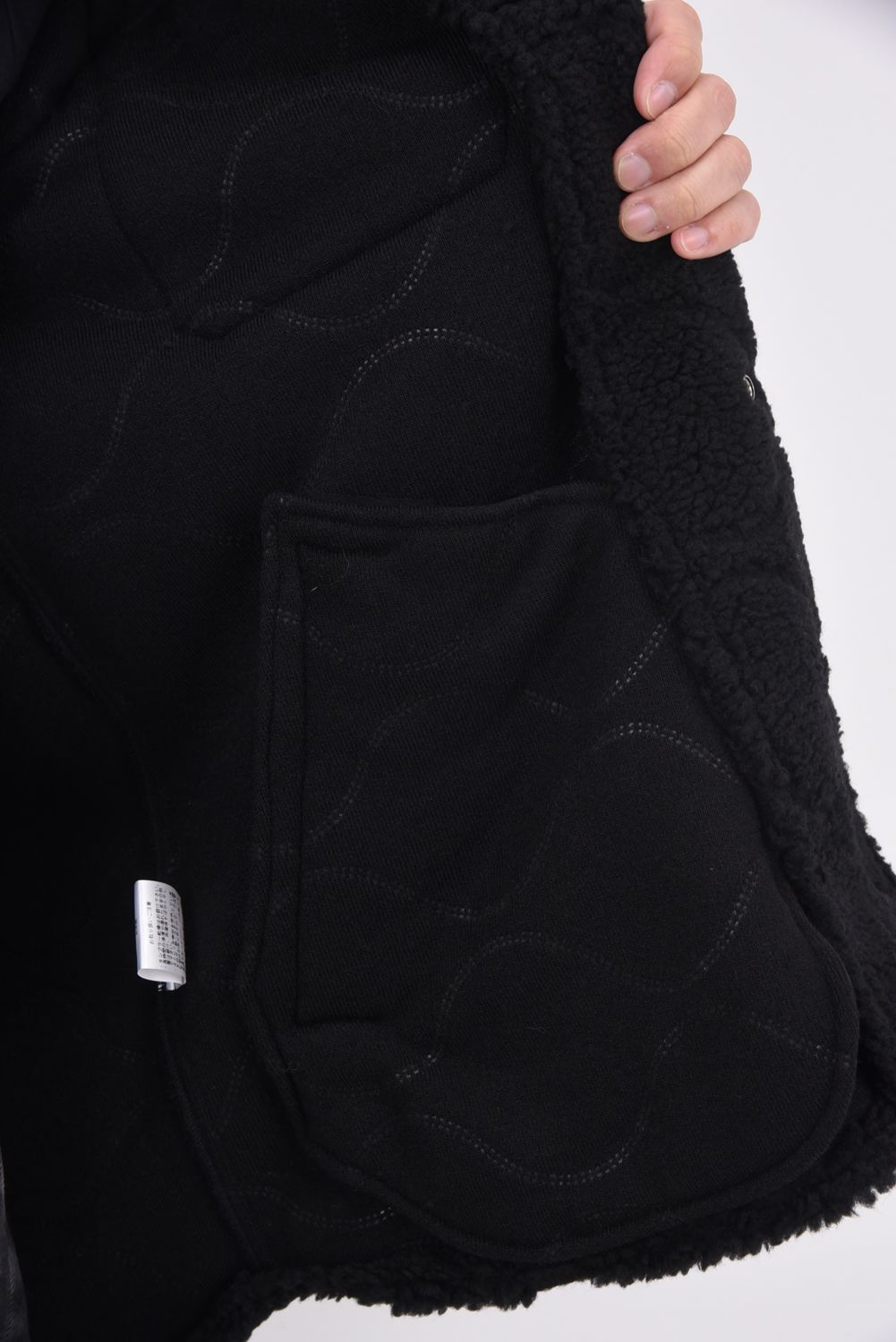 CPO  BOA SHIRTS JK  / ボア シャツ ジャケット (ブラック)