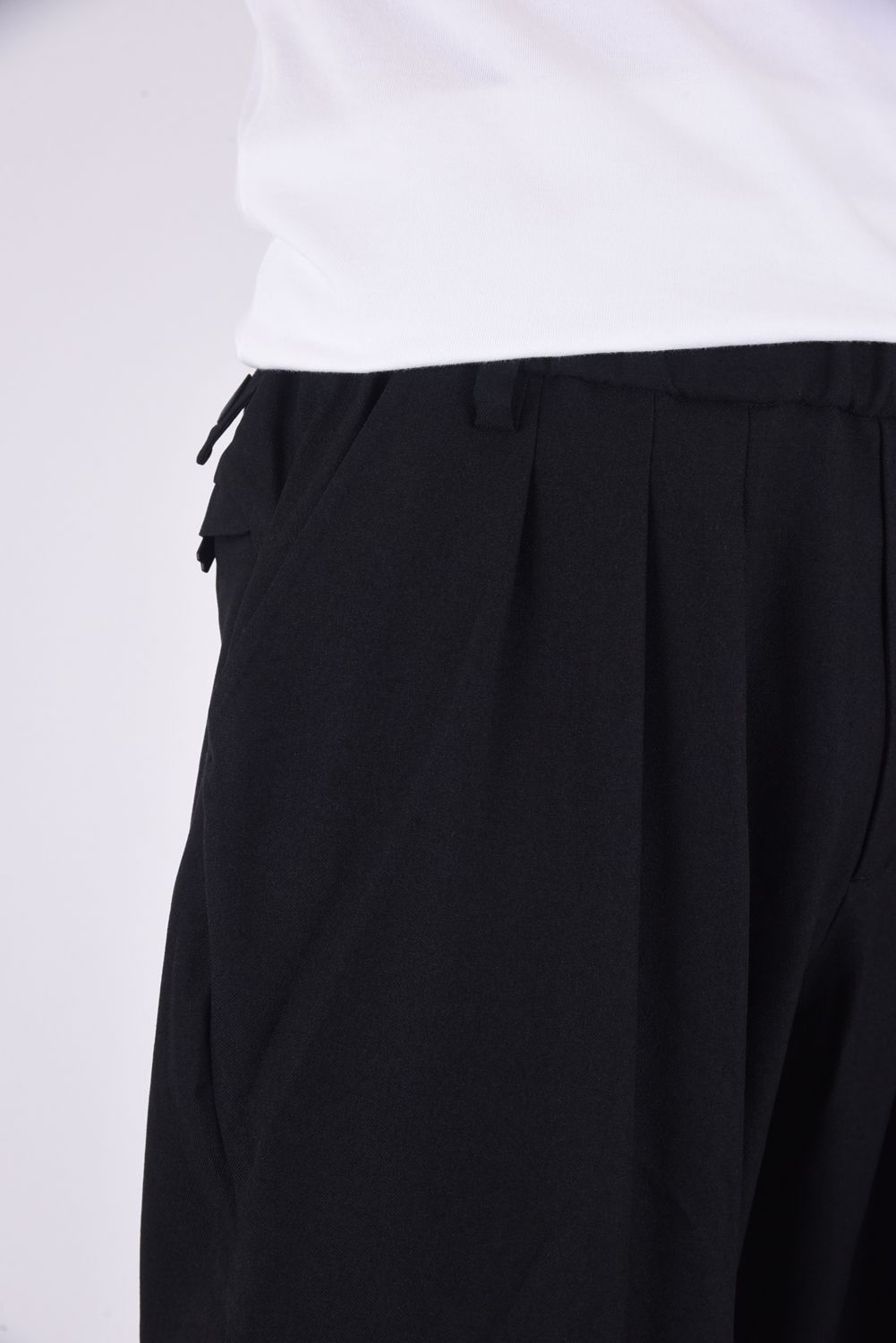 White Mountaineering - 【BLK】 SOLOTEX STRETCHED TWILL 3 