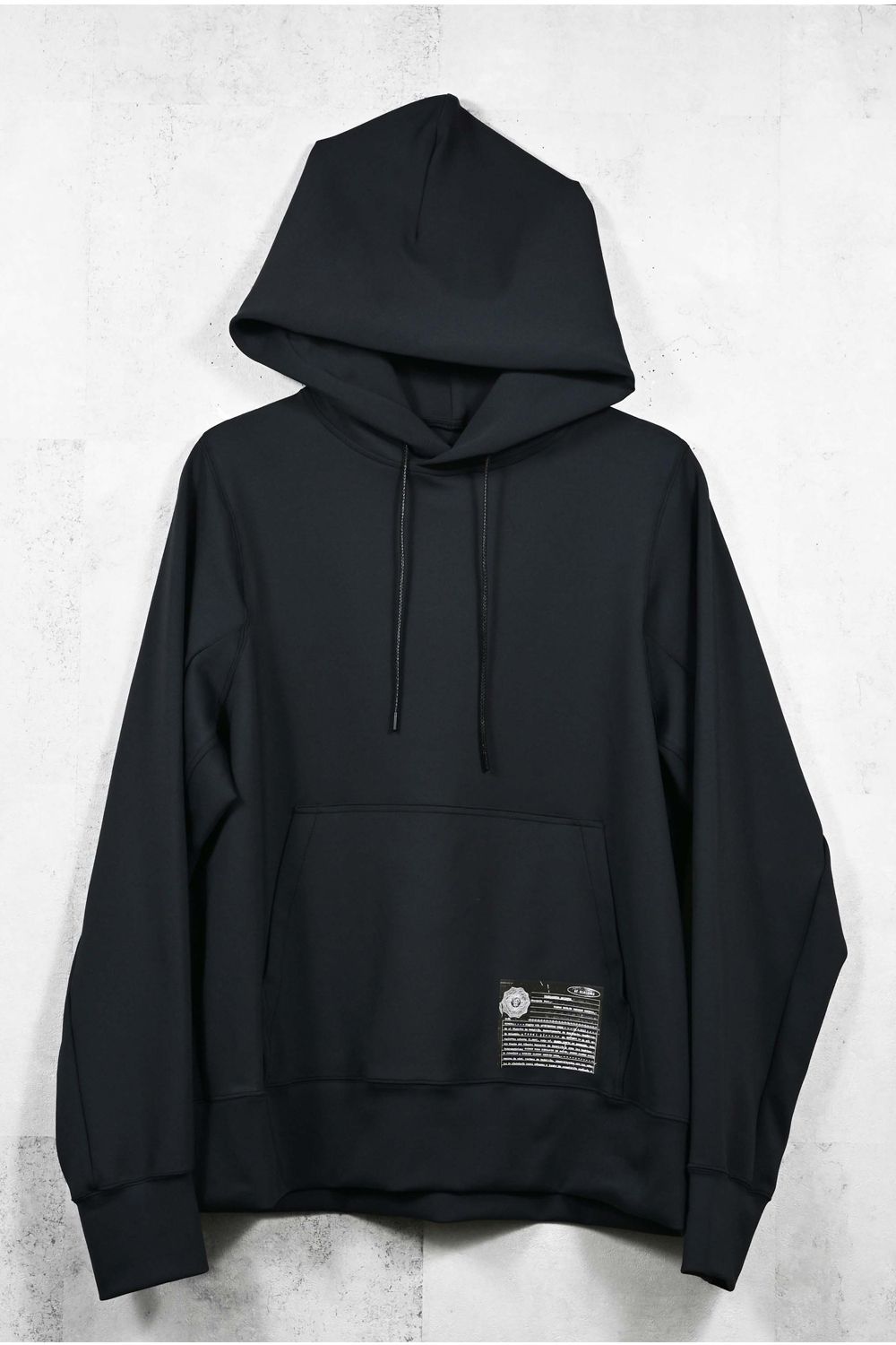 WILL PULLOVER HOODIE / メッセージプリント プルオーバーパーカー (ブラック) (2月上旬入荷予定) ※オーダー締切12/13(土)17:00