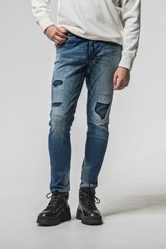 MICK DENIM JERSEY / デニム ジャージーンズ  (インディゴクラッシュ) (12月上旬入荷予定) ※オーダー締切：9月1日(月)18:00