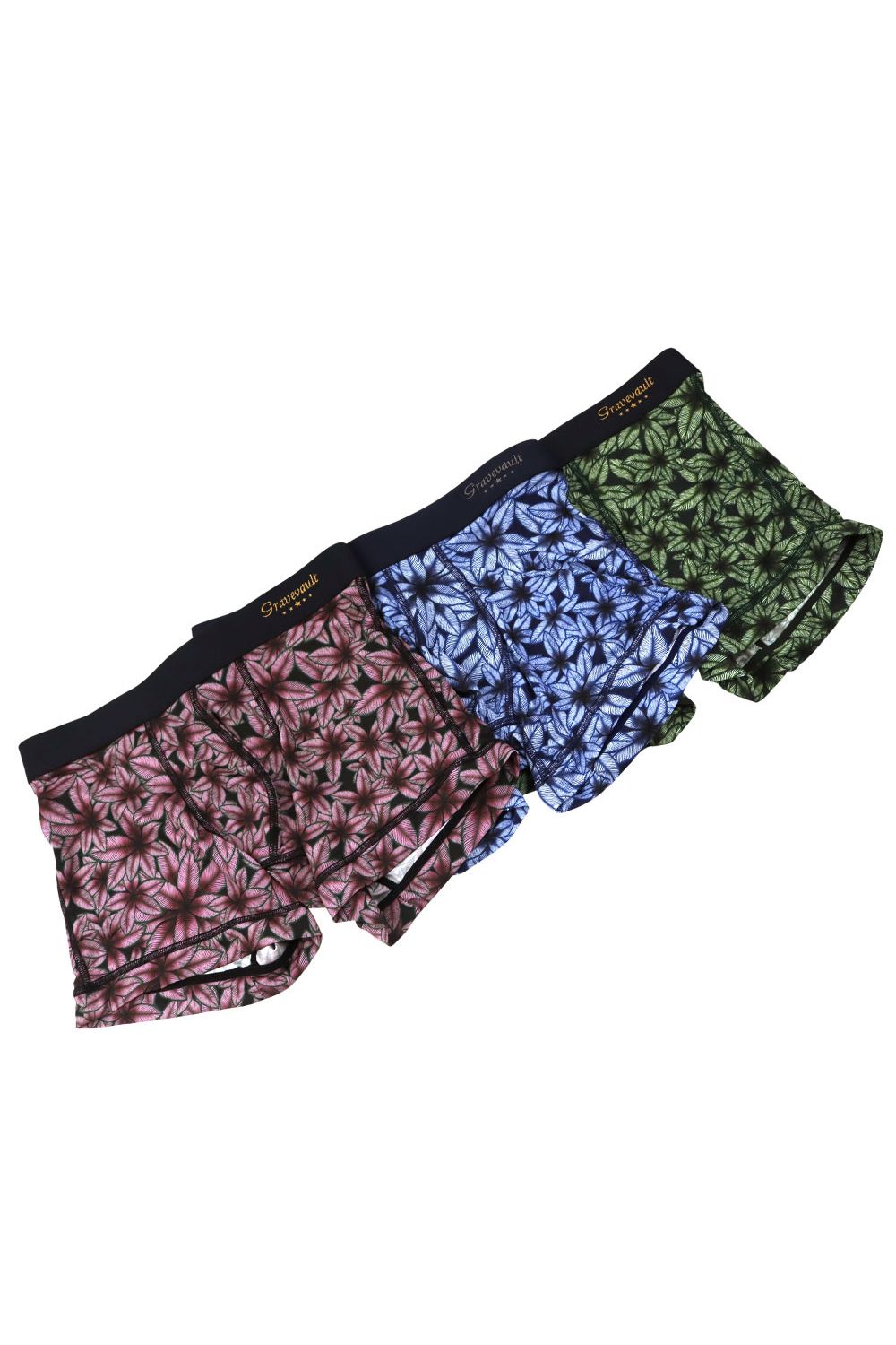 【待望のサイズ.XL入荷】 PEACEFUL Short Boxer  - フラワーピンク
