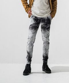 CHRIS EASY TUCK PANTS / ハイテンショントリコット スラックスイージータックパンツ (マーブルホワイト) (1月上旬入荷予定) ※オーダー締切:9月7日(月)17時