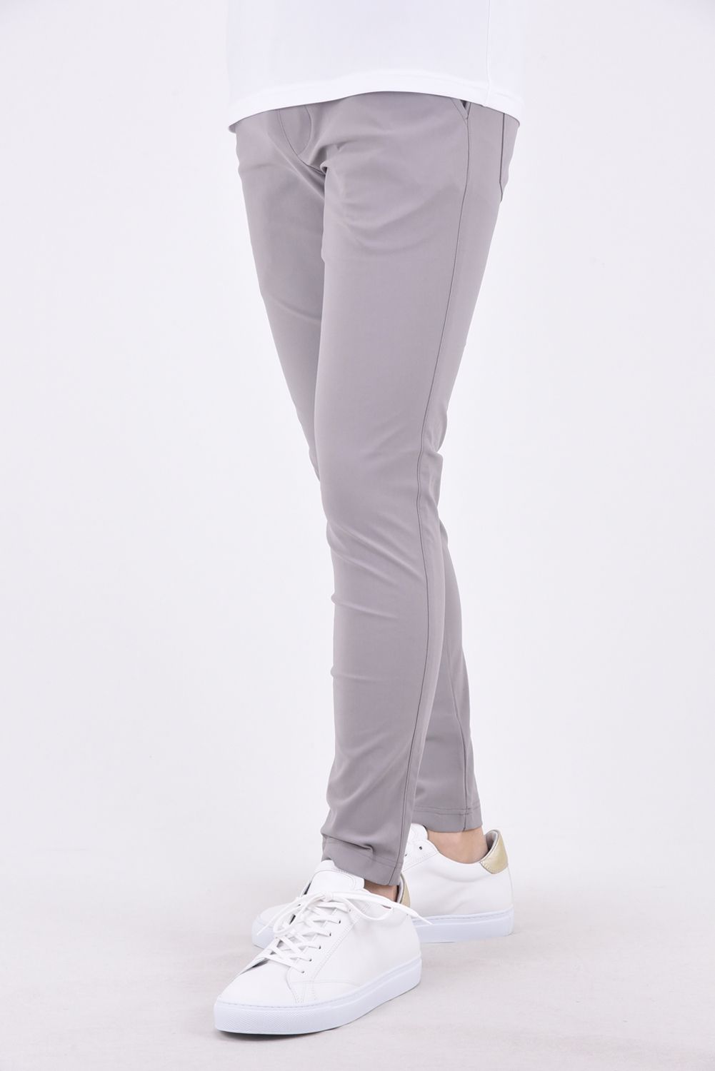 CHRIS EASY PANTS / 【定番】 高機能ナイロン マイクロファイバー スラックス イージーパンツ ナイロングレー