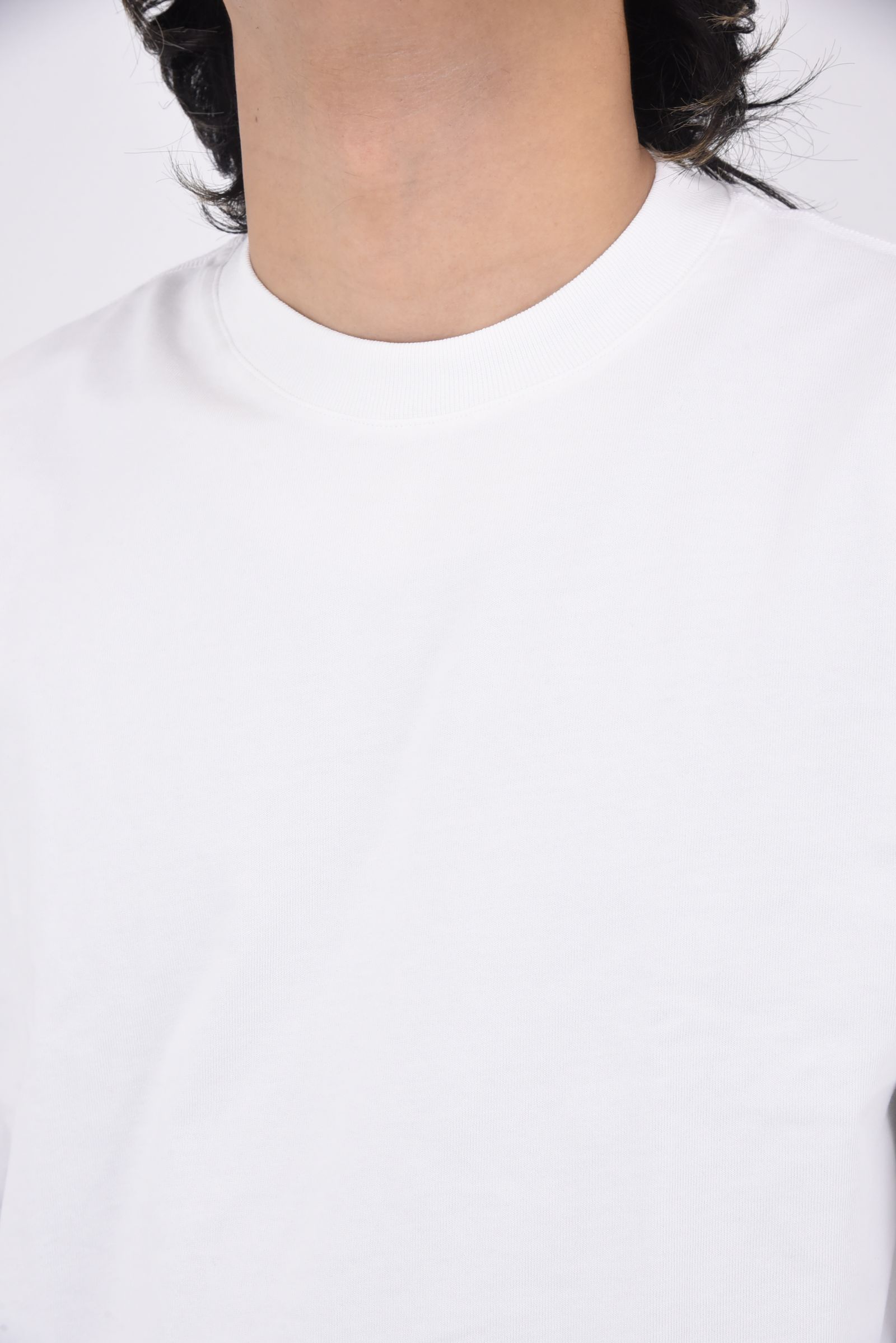 【国内正規品】【STANDARD FIT】 MIDWEIGHT JERSEY LONG SLEEVE / ミッドウェイト ジャージ スタンダード 長袖Tシャツ ホワイト