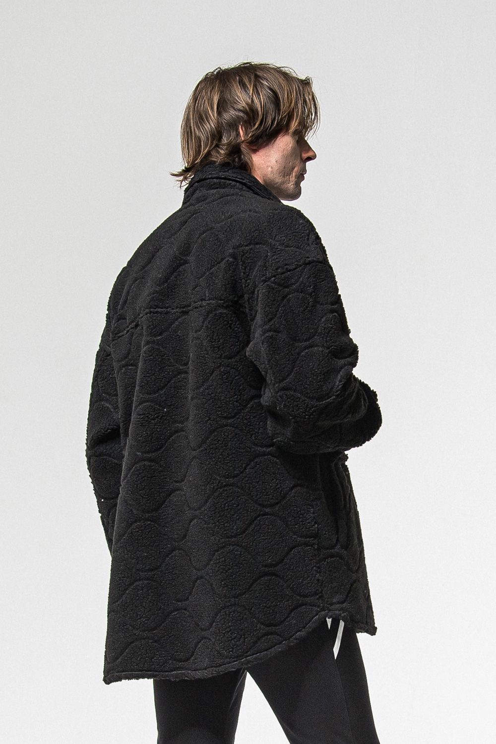 CPO  BOA SHIRTS JK  / ボア シャツ ジャケット (ブラック) (11月上旬入荷予定) ※オーダー締切：9月1日(月)18:00
