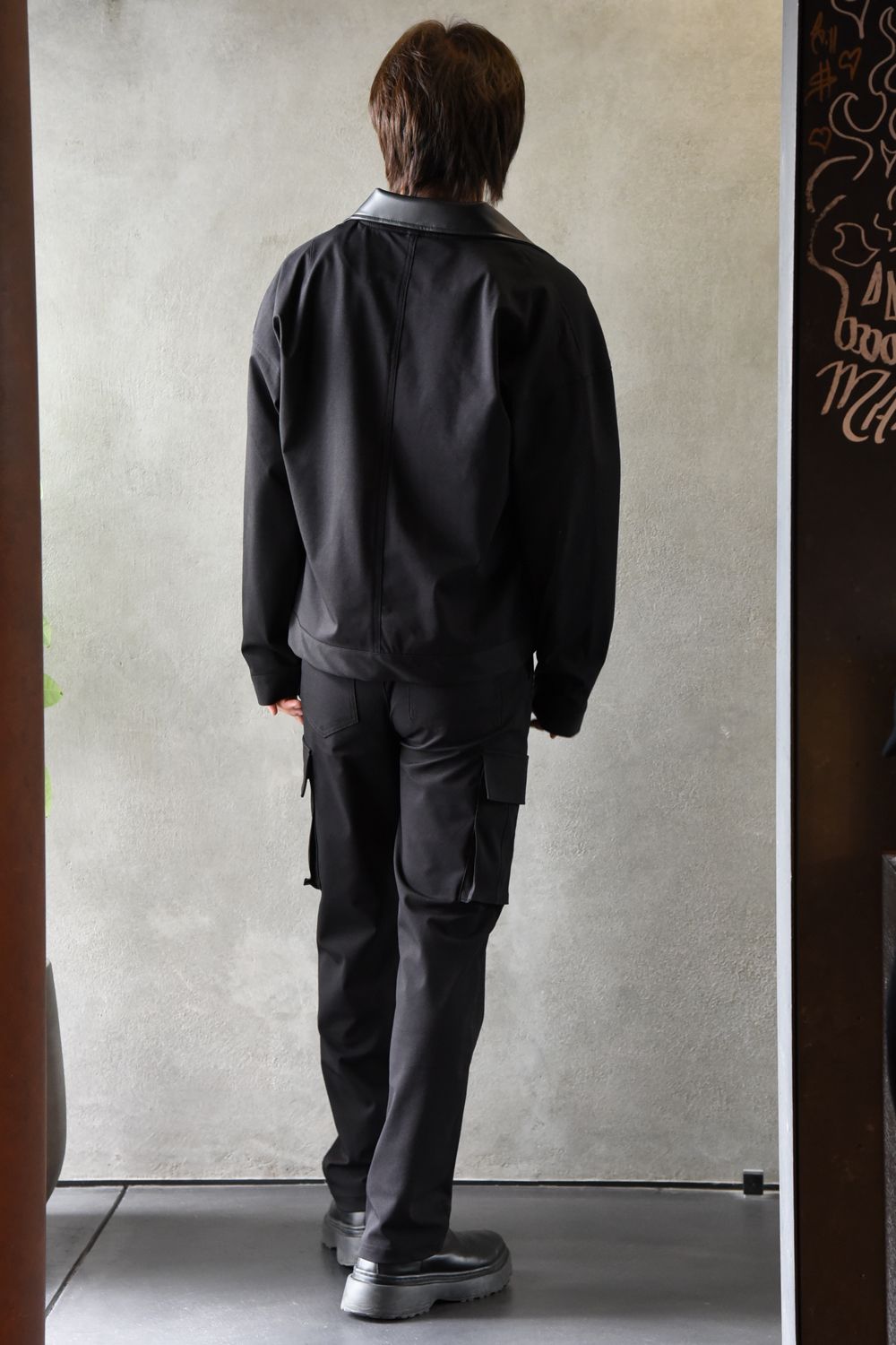 【RESOUND CLOTHING】 今季イチオシの襟レザーブルゾンを使用したスタイル