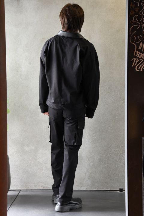 【RESOUND CLOTHING】 今季イチオシの襟レザーブルゾンを使用したスタイル