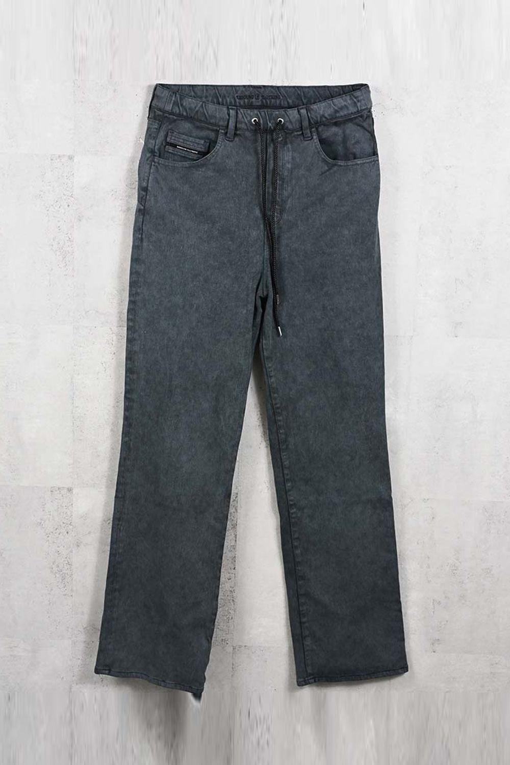 KING DENIM JERSEY / 新定番 バギーシルエット デニムジャージーンズ (Pブラック) (12月中旬入荷予定) ※オーダー締切：9月1日(月)18:00