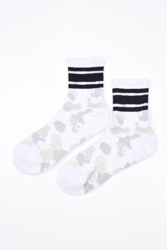 【26AW】 ORIGINAL CAMO SOCCER LONG SOX / オリジナルカモフラージュ ロングソックス (ホワイト)