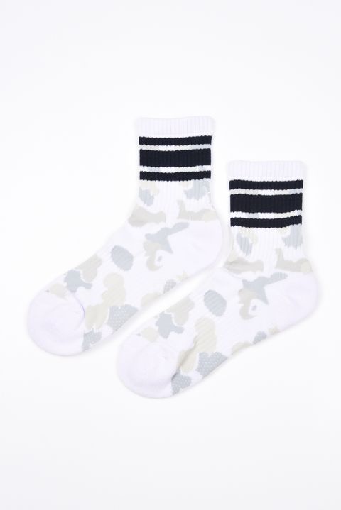 ORIGINAL CAMO SOCCER LONG SOX / オリジナル カモ ロングソックス (ホワイトカモ)