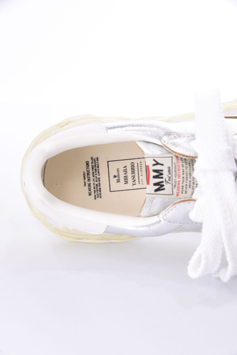 Maison Mihara Yasuhiro Blakey Wrinkled Low-Top スニーカー Maison MIHARA YASUHIRO ONLINE STORE（ミハラヤスヒロ