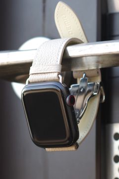 Apple Watch Leather Band / Apple Watchレザーバンド ベージュ / シルバー