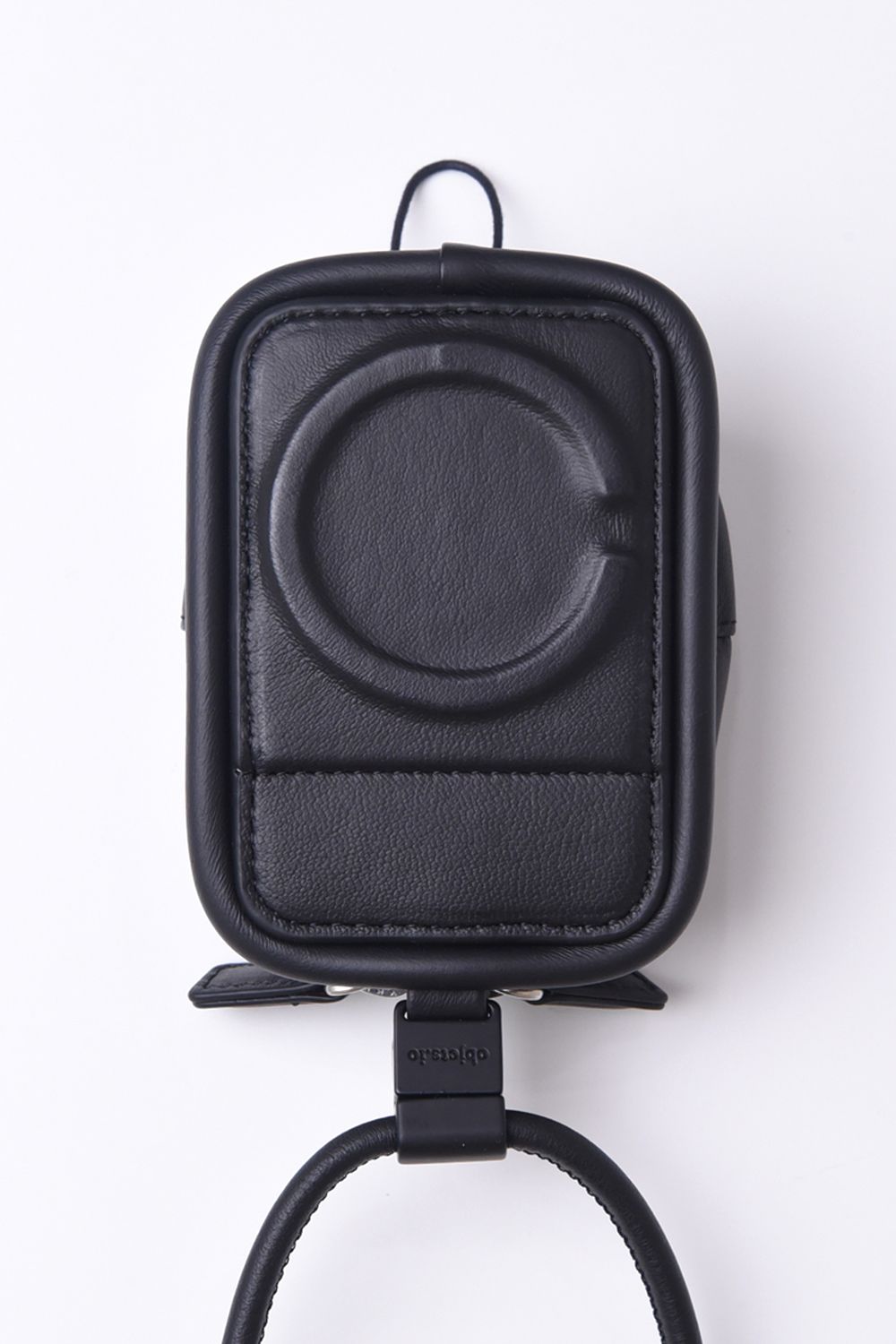 EXCHANGE-SHOULDER-PURSE-SET / ストラップ付き MagSafe対応 ショルダーコンポジションパース(ブラック)