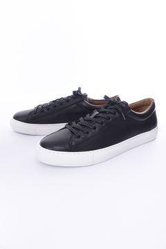 CLIVE SAUVAGE / LOW CUT SNEAKER (ブラック×ホワイト)