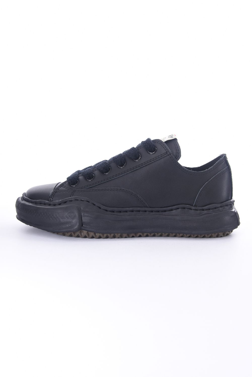 "PETERSON LOW" OG sole LEATHER LOW SNEAKER / オリジナルソール レザーローカットスニーカー ブラック / ブラック
