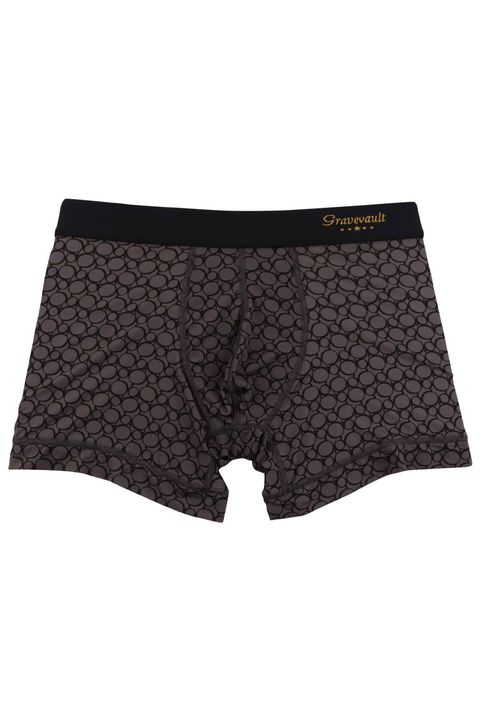 Monogram Short Boxer - グレー