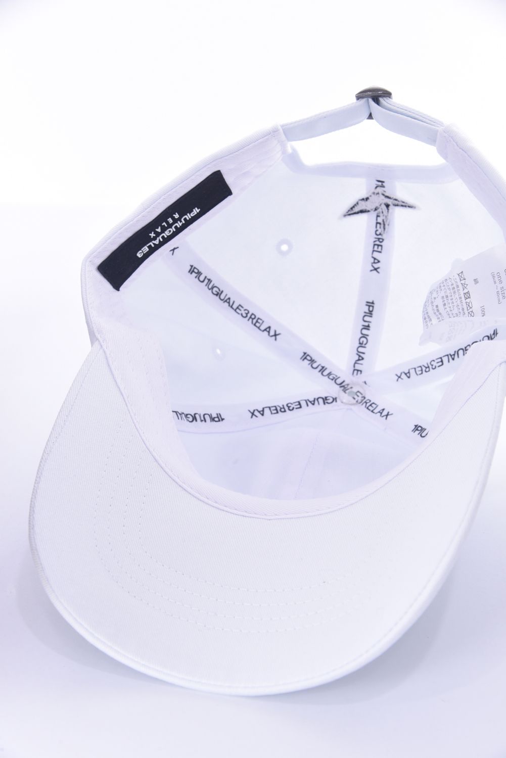 BRIM  LOGO CAP / ブリムロゴ キャップ ホワイト