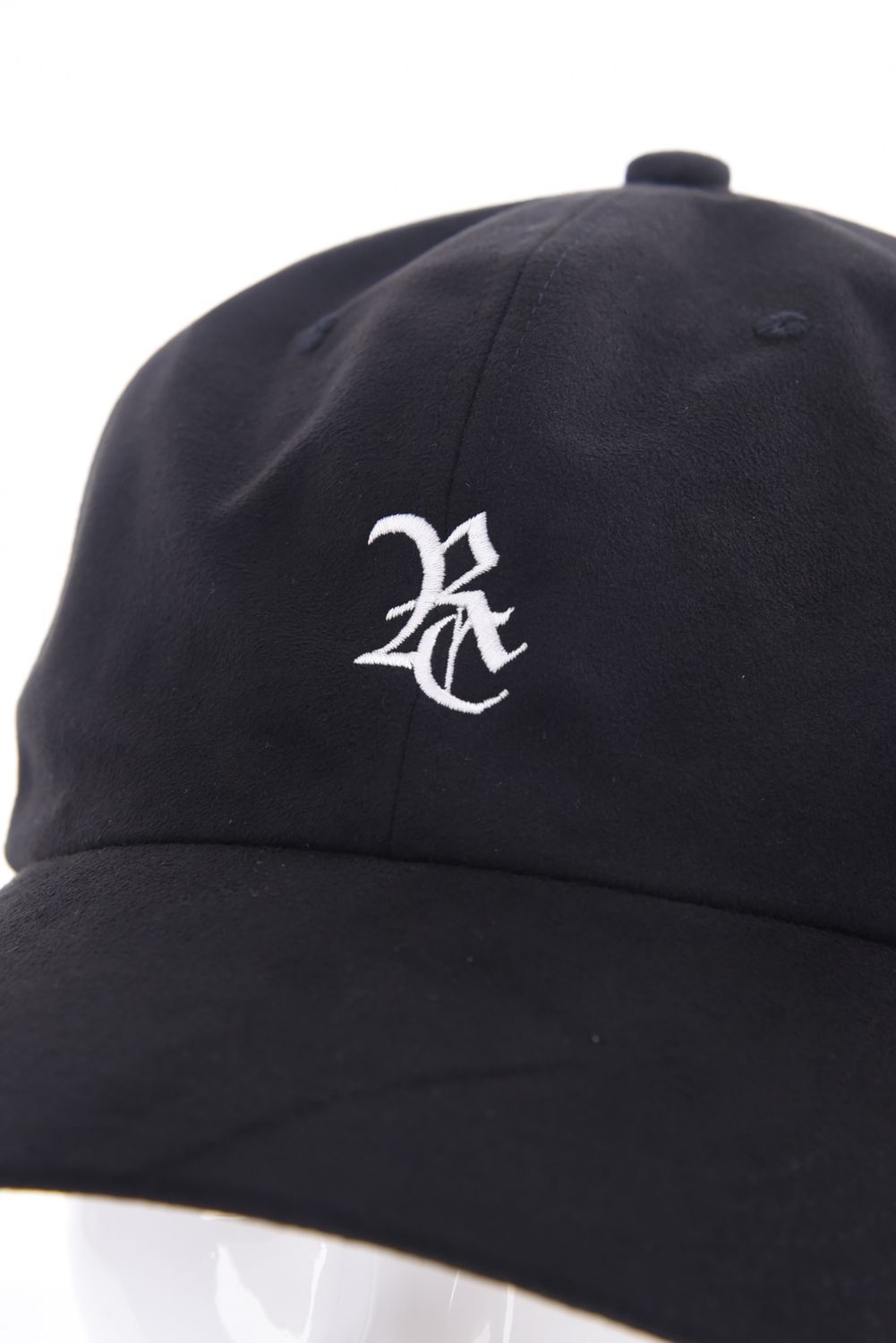 SUEDE LOW CAP / エコスウェード ローキャップ ブラック