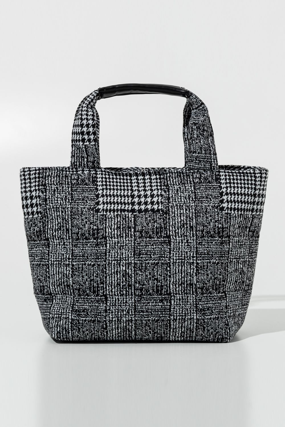 HOUNDSTOOTH LUNCH BAG / ハウンドトゥース ランチバッグ (ブラック) (12月中旬入荷予定)