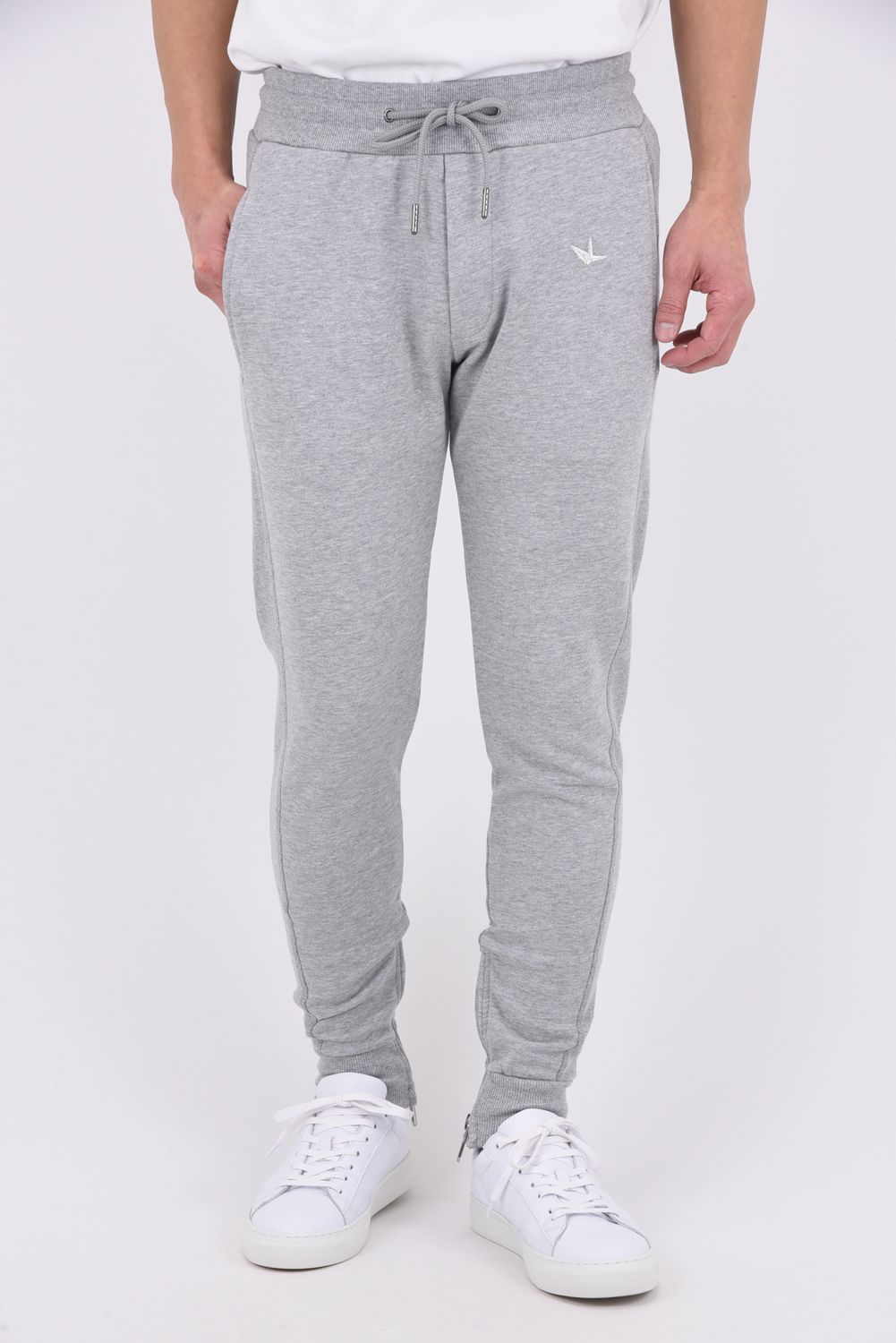 【26SS】 LUXURIOUS ZIP JOGGER PANTS / 裾ファスナー ジョガーパンツ (グレー)