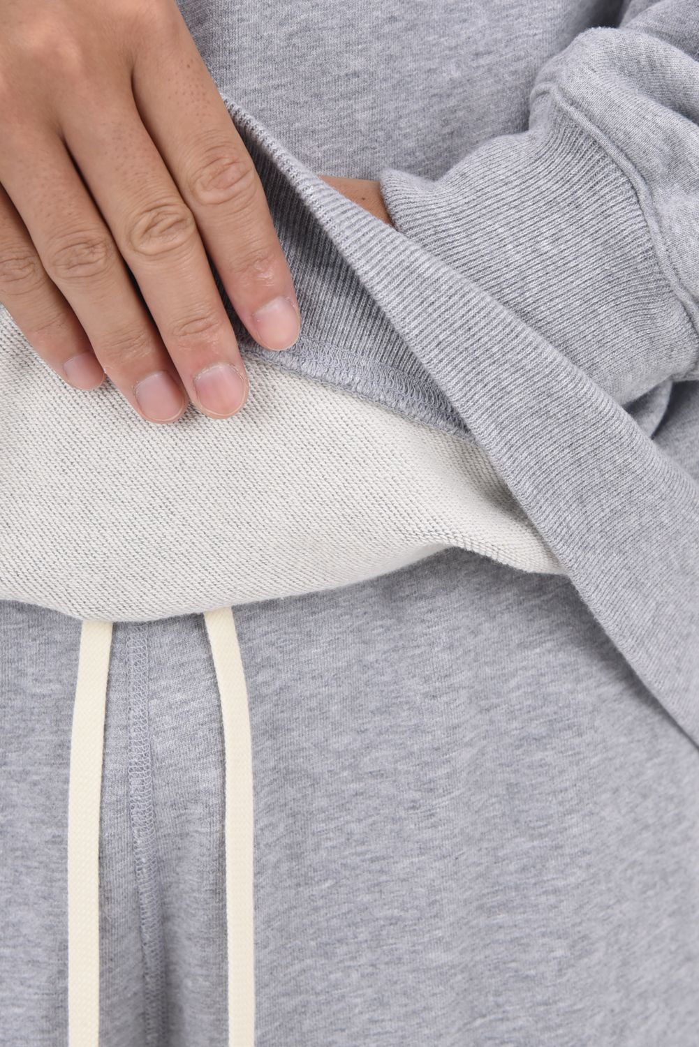 【国内正規品】 MIDWEIGHT TERRY CREWNECK CLASSIC/ ミ゙ッドウェイト クルーネックスウェット クラシックフィット ヘザーグレー