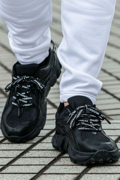 VIBRAM SOLE DAD SNEAKERS / ビブラムソール ダッドスニーカー ブラック