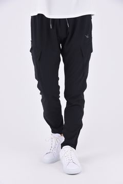 LIGHT CARGO PANTS / ロング丈 ライトカーゴパンツ ブラック
