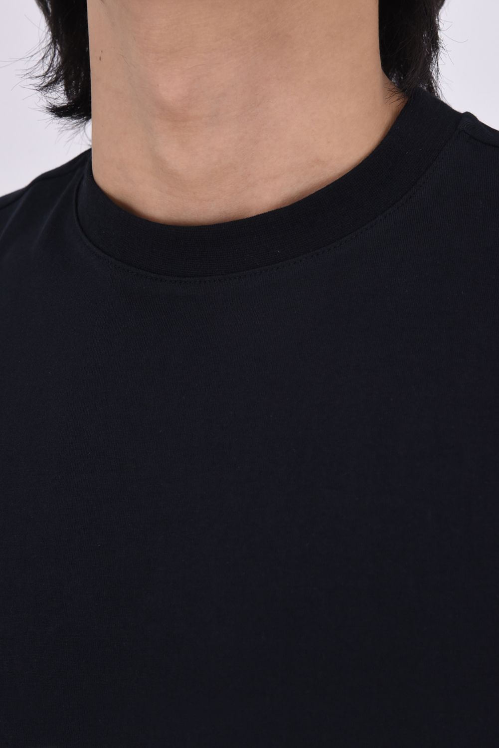 【26SS】 HAND EMBROIDERED LOGO T-SHIRT / ブランドロゴ刺繍 Tシャツ (ブラック)