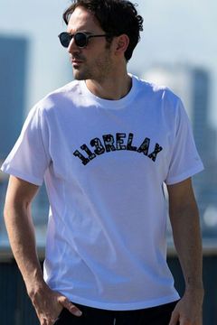 PAISLEY LOGO T-SHIRT / ペイズリーロゴ クルーネックTシャツ ホワイト