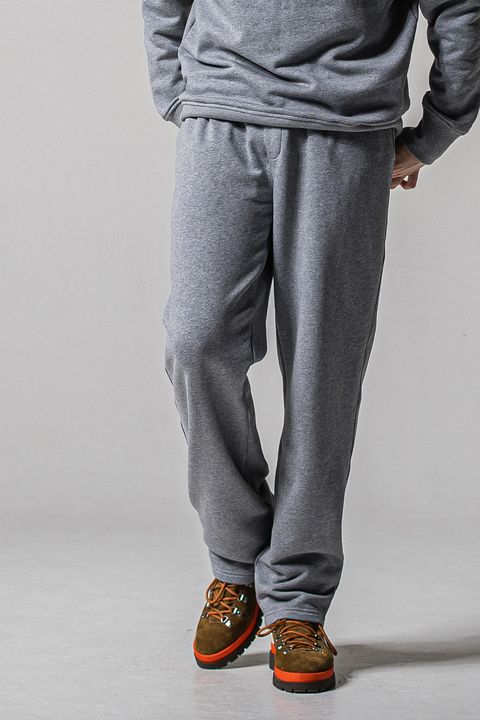 【26SS 39th】 HF URAKE WIDE TUCK PANTS / 高機能裏毛 セミワイドシルエット イージータックパンツ (グレー)