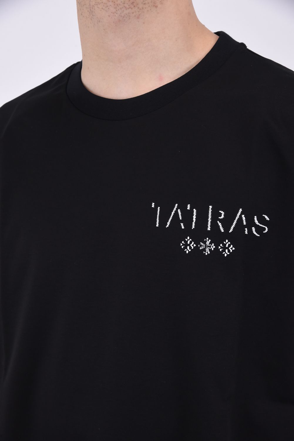 LOGADO (ロガード) / ロゴ クルーネック 半袖 Tシャツ ブラック
