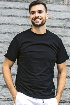 PATCH T-SHIRT / パッチ Tシャツ (ブラック)
