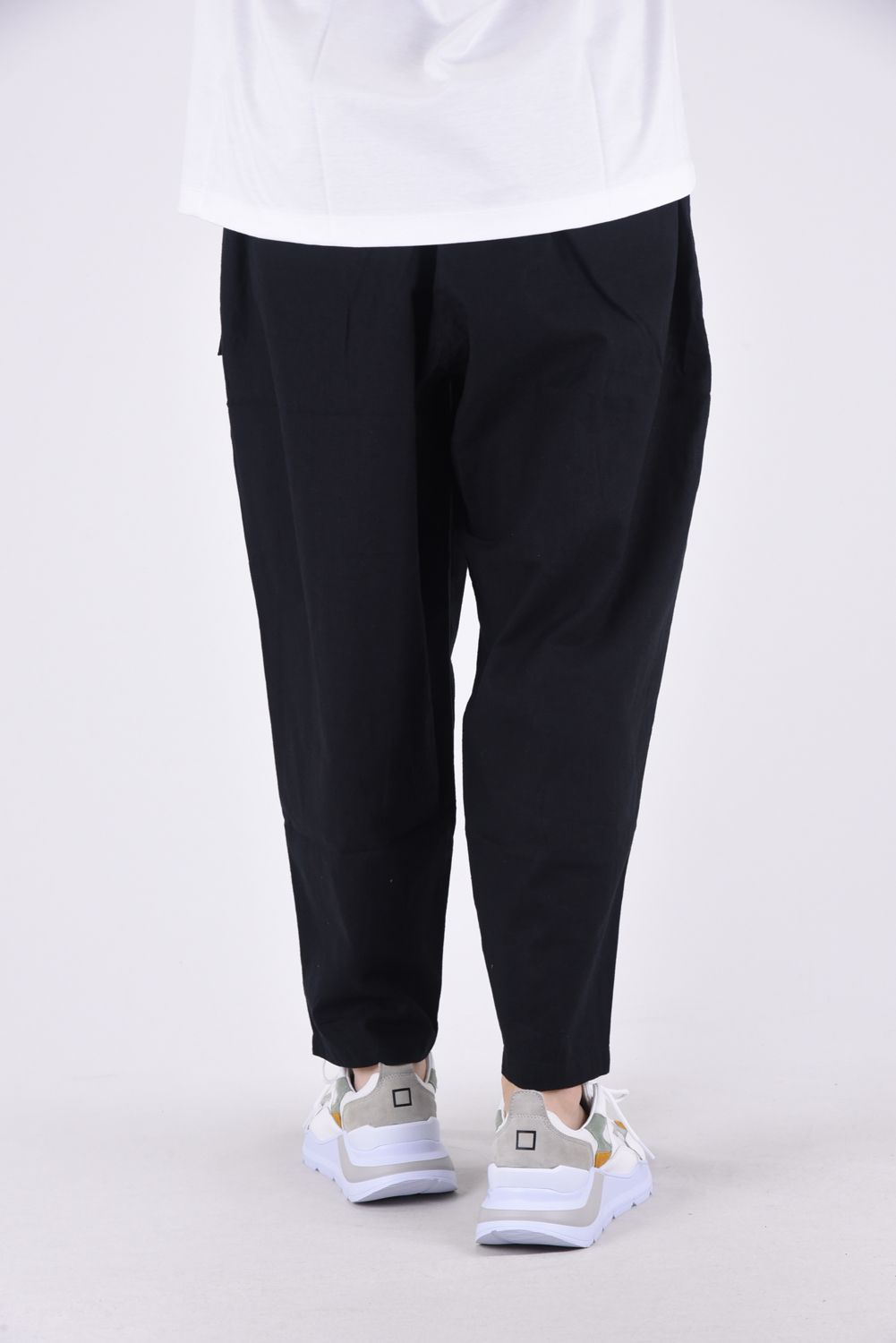 WM / GRAMICCI SAROUEL PANTS / グラミチコラボ コットン / リネン サルエルパンツ ブラック
