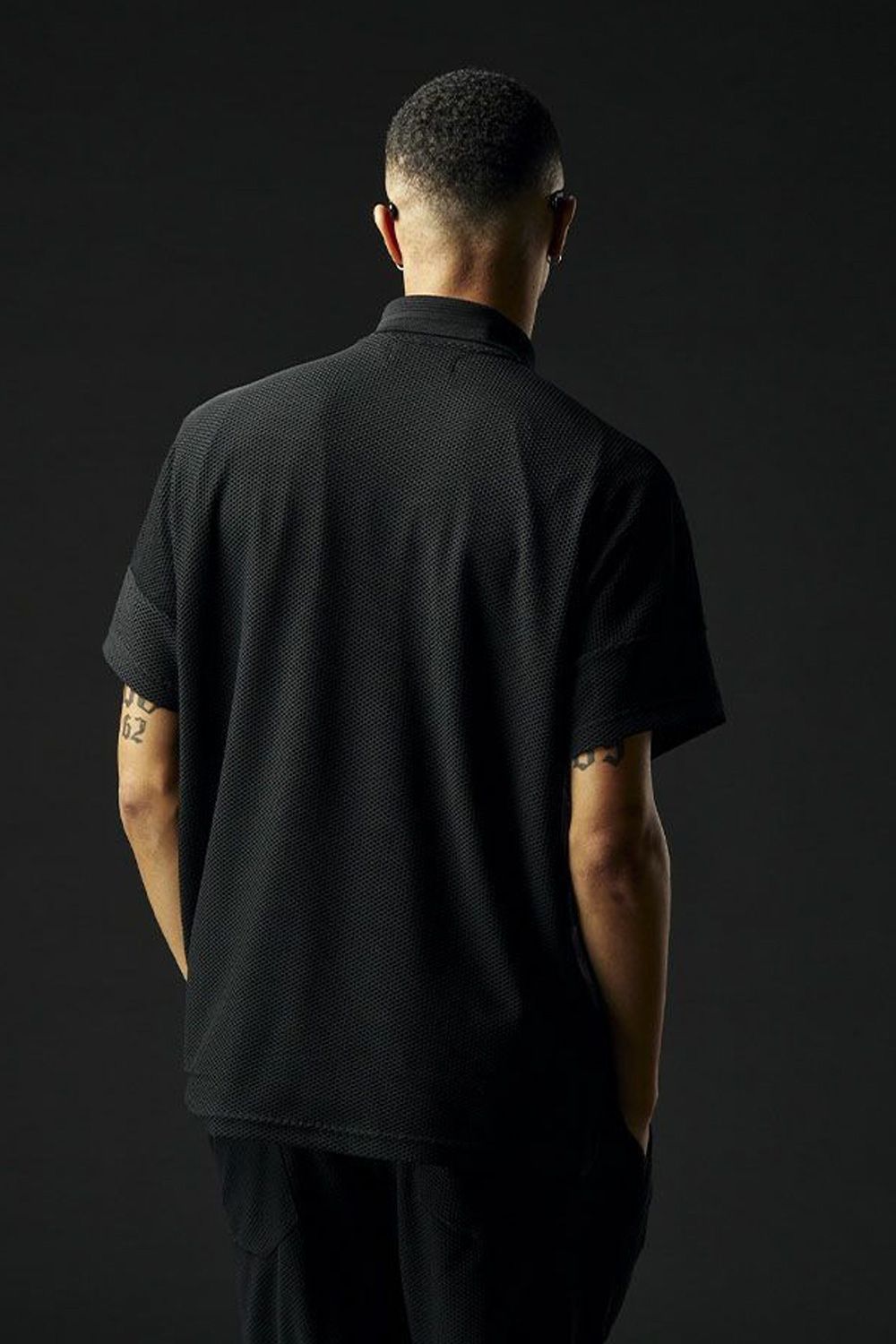 【期間限定ポイント30倍】【113SPORT VOL.13 / 25SS】 113SPORTHYBRID POLO / 113スポーツ ハイブリッド ポロブラック