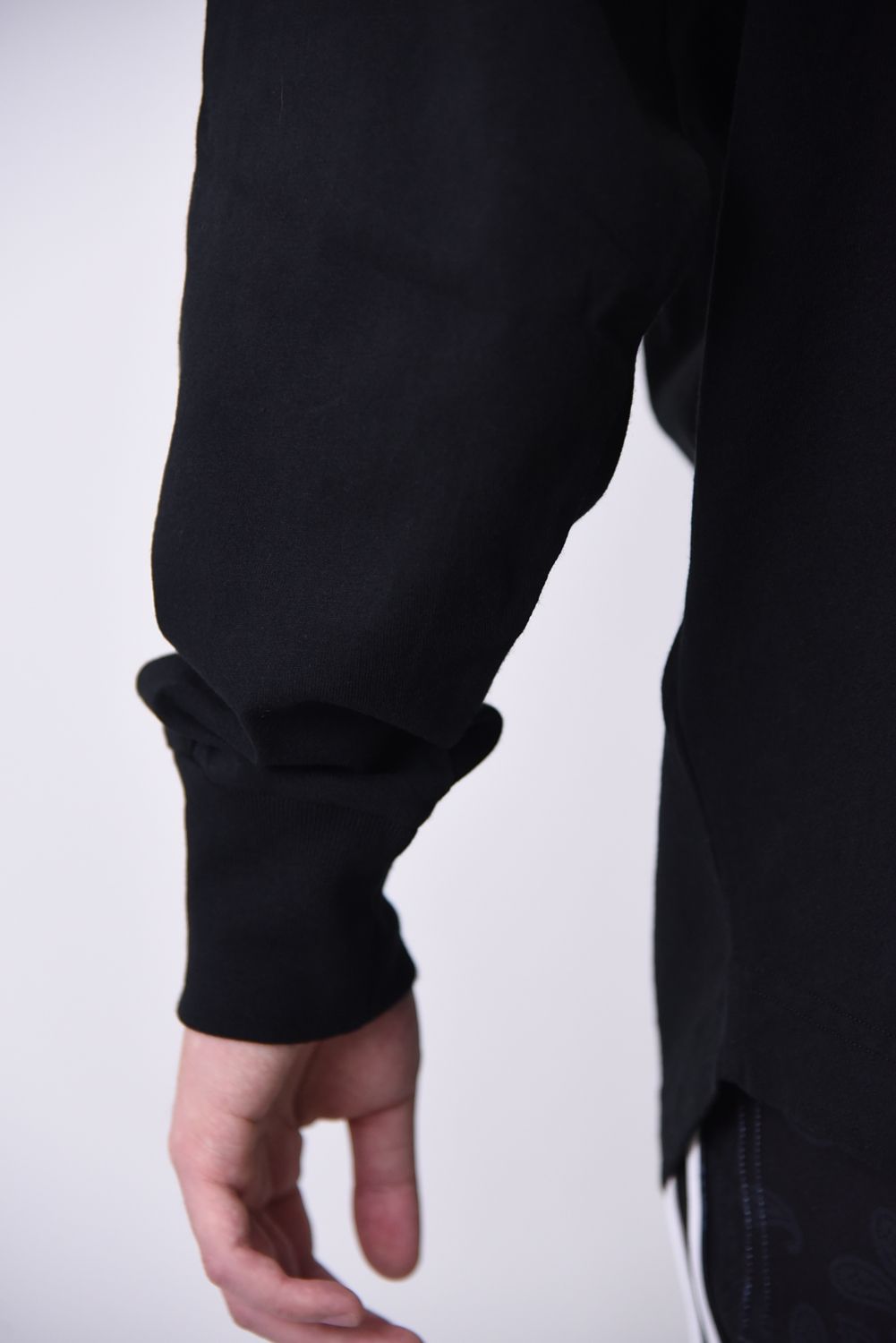 CLASSIC LOGO  OVER TEE  L/S / クラッシック ロゴ オーバー Tシャツ ロングスリーブ ブラック