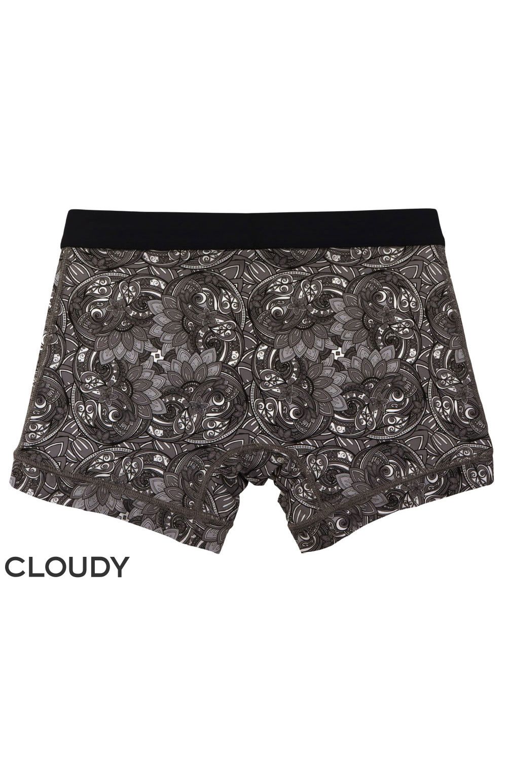 【gravevault x CLOUDY】 FLORATICA Short Boxer - グレー