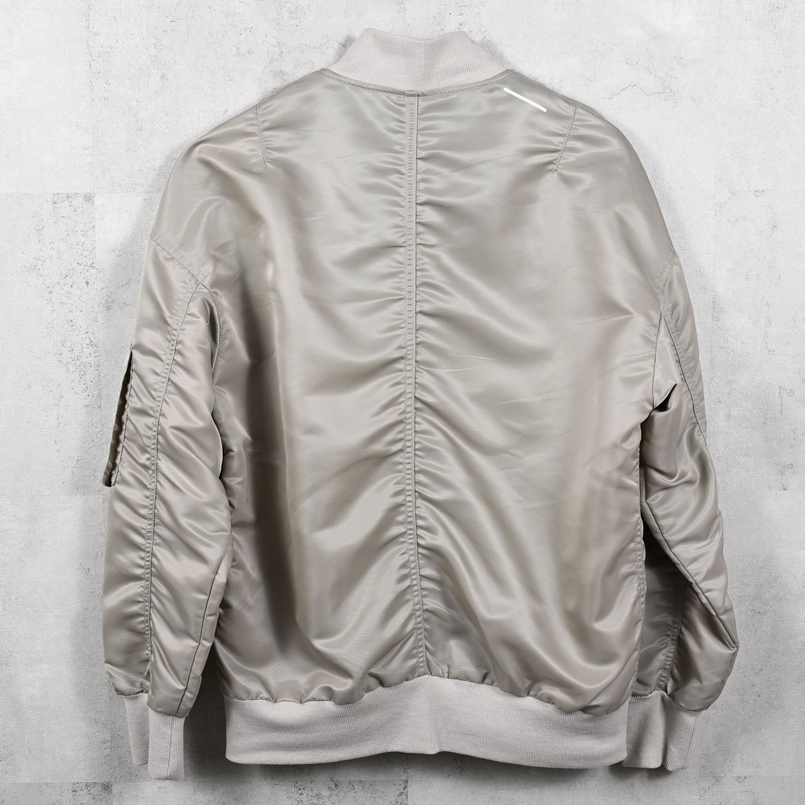 LIGHT David JACKET / ドロップショルダー フライトジャケット ナイロングレージュ (9月上旬入荷予定)
