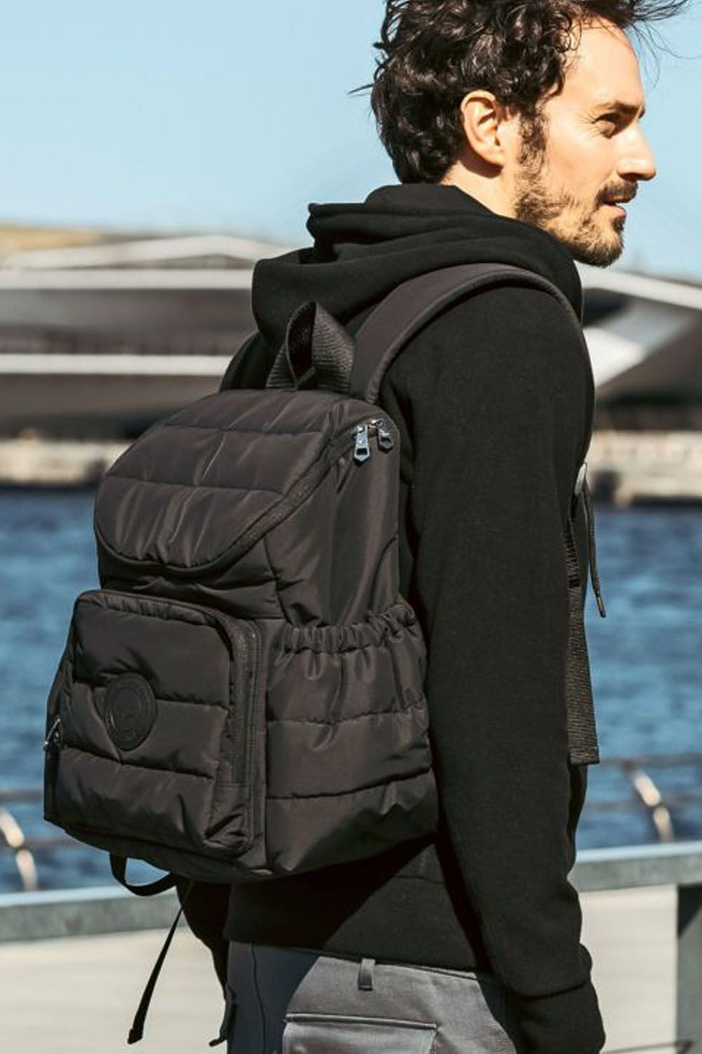 PADDED BACKPACK / パッディド バックパック ブラック
