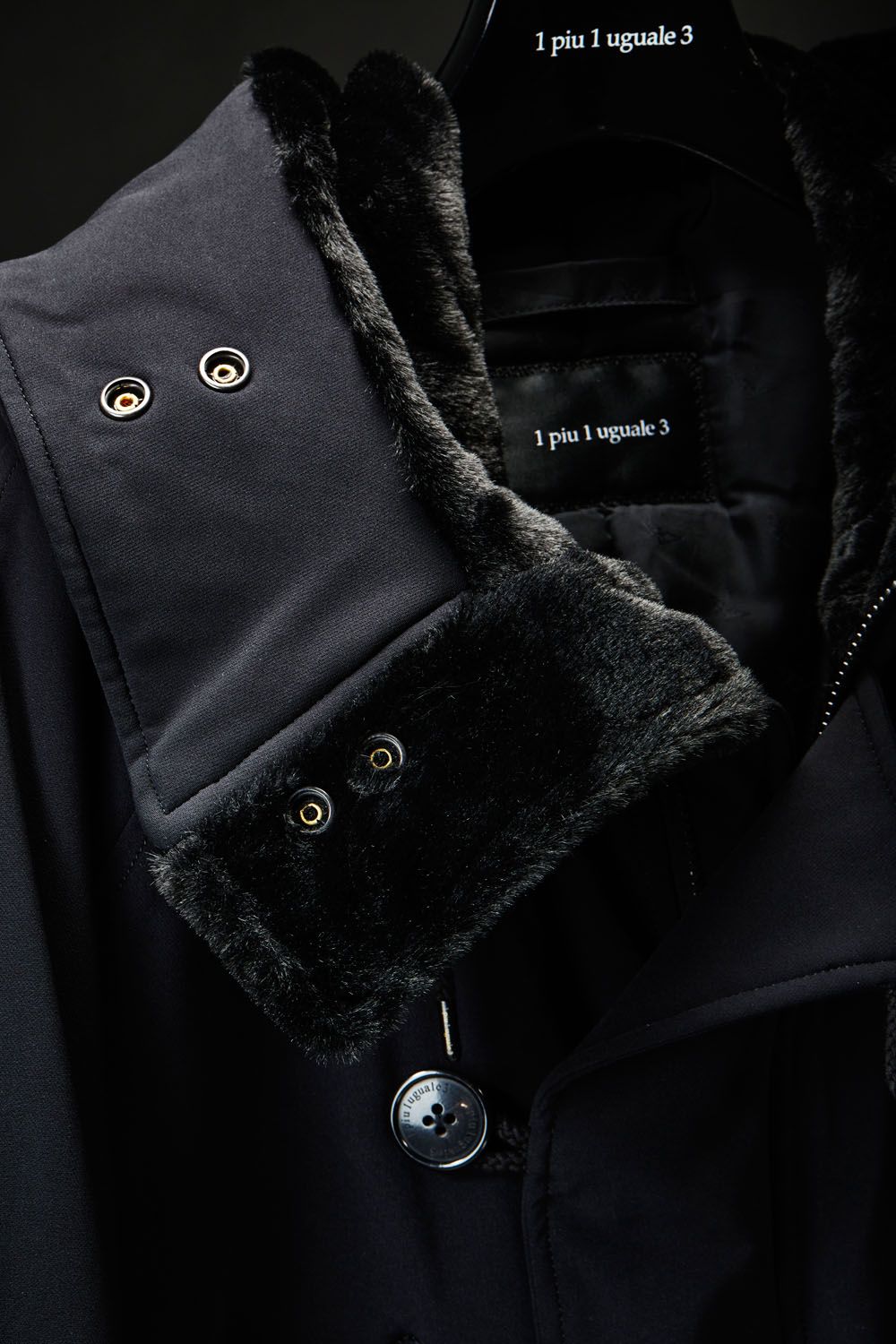 【BLACK MILITARY Vol.23】 STRETCH MAT DOUBLE CLOTH / BLACK (12月頃入荷予定) ※オーダー締切 8/22 (木)11:59迄