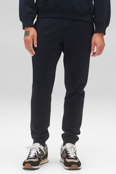 【国内正規品】 MIDWEIGHT TERRY SLIM SWEATPANT / ミッドウェイトテリー スリム スウェットパンツ (ネイビー)