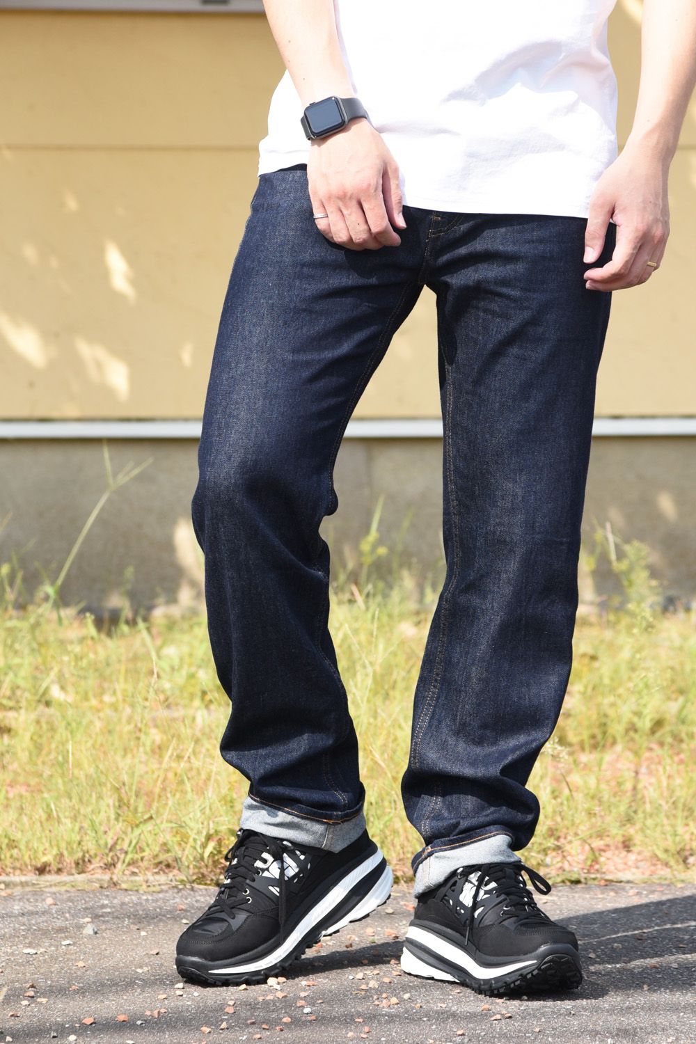 White Mountaineering - WM × LMC 9oz DENIM PANTS '505' / 505型